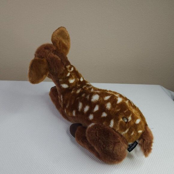 FAO Schwarz Fawn 18" Plush Stuffed Animal Deer Realistic Soft - Picture 7 of 9
